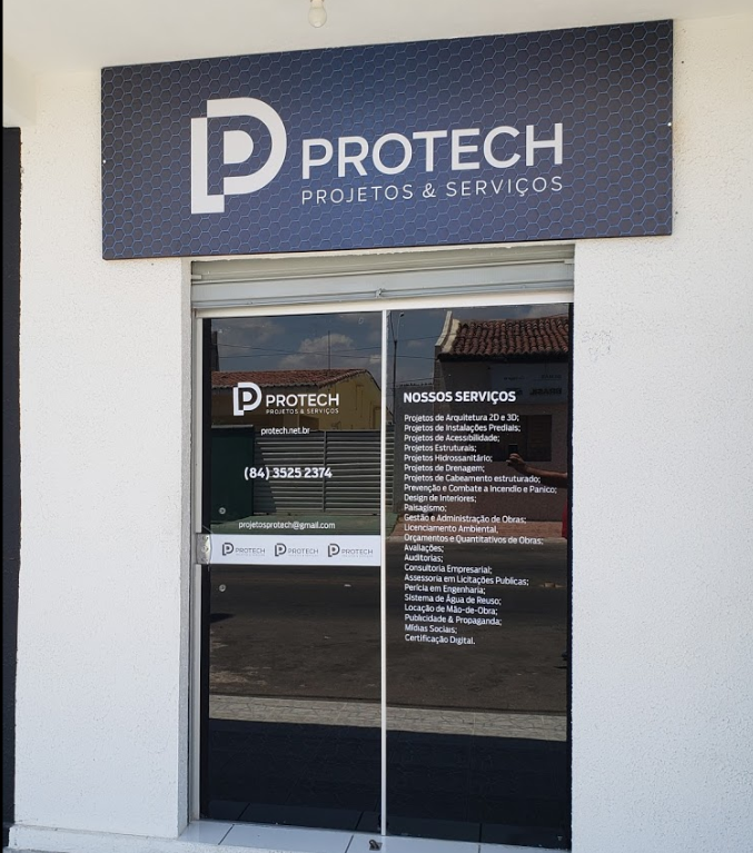 Localização do escritório Protech